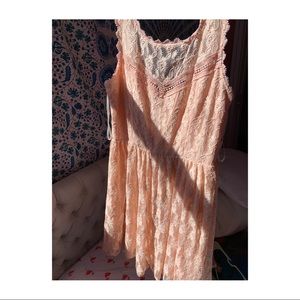 City Triangles Peach Dress